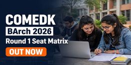COMEDK 2026 Round 1 BArch Seat Matrix Out
